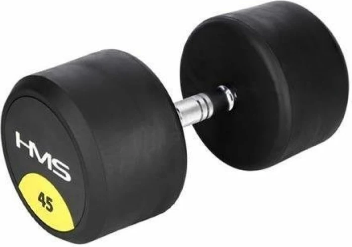 Hantel me veshje gome HMS, 45kg