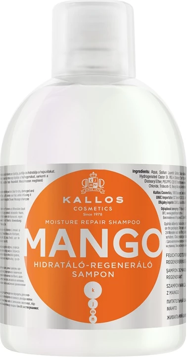 Shampon për femra Kallos Mango Moisture Repair 1000ml