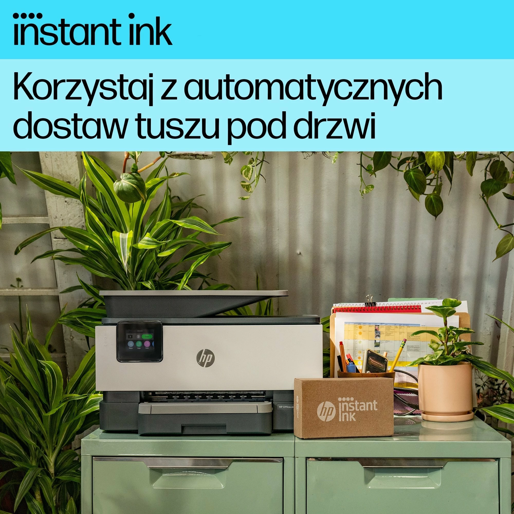 Printer multifunksional inkjet HP OfficeJet Pro 9125e (403X5B), A4, Wi‑Fi/Ethernet/USB, duplex print/scan, ADF, 512 MB, bardhë/gri