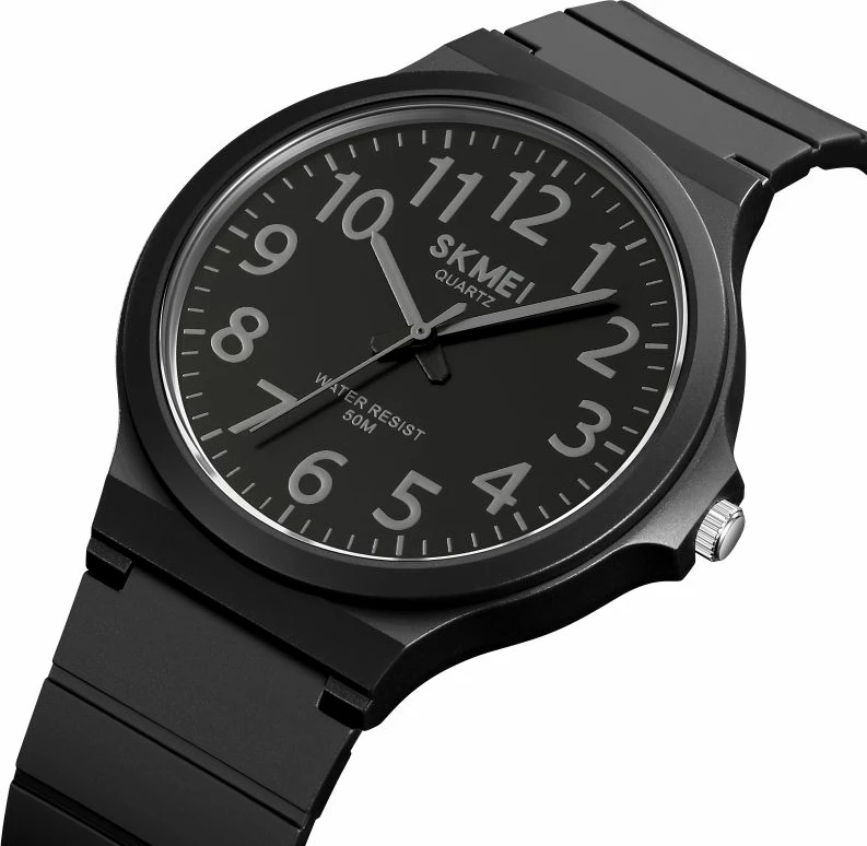 Orë dore për meshkuj Skmei, e zezë