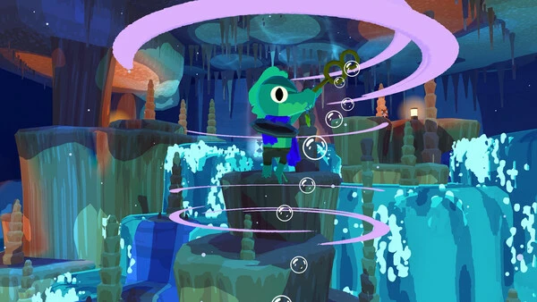 Lojë Nintendo Switch Silver Lining Interactive Lil Gator Game: Gator Of The Year Edition, përfshin In the Dark DLC