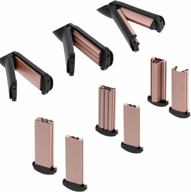 Set stilimi flokësh 5-në-1 CAMRY CR2024 19 mm/32 mm, zi/rozë ari, set