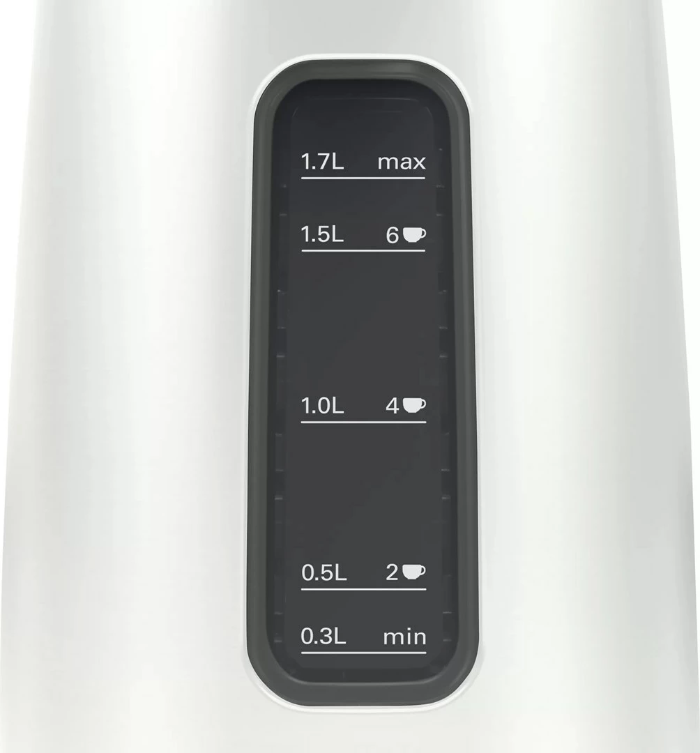 Vluese uji Bosch DesignLine, 1.7 L, 2400 W, e zezë