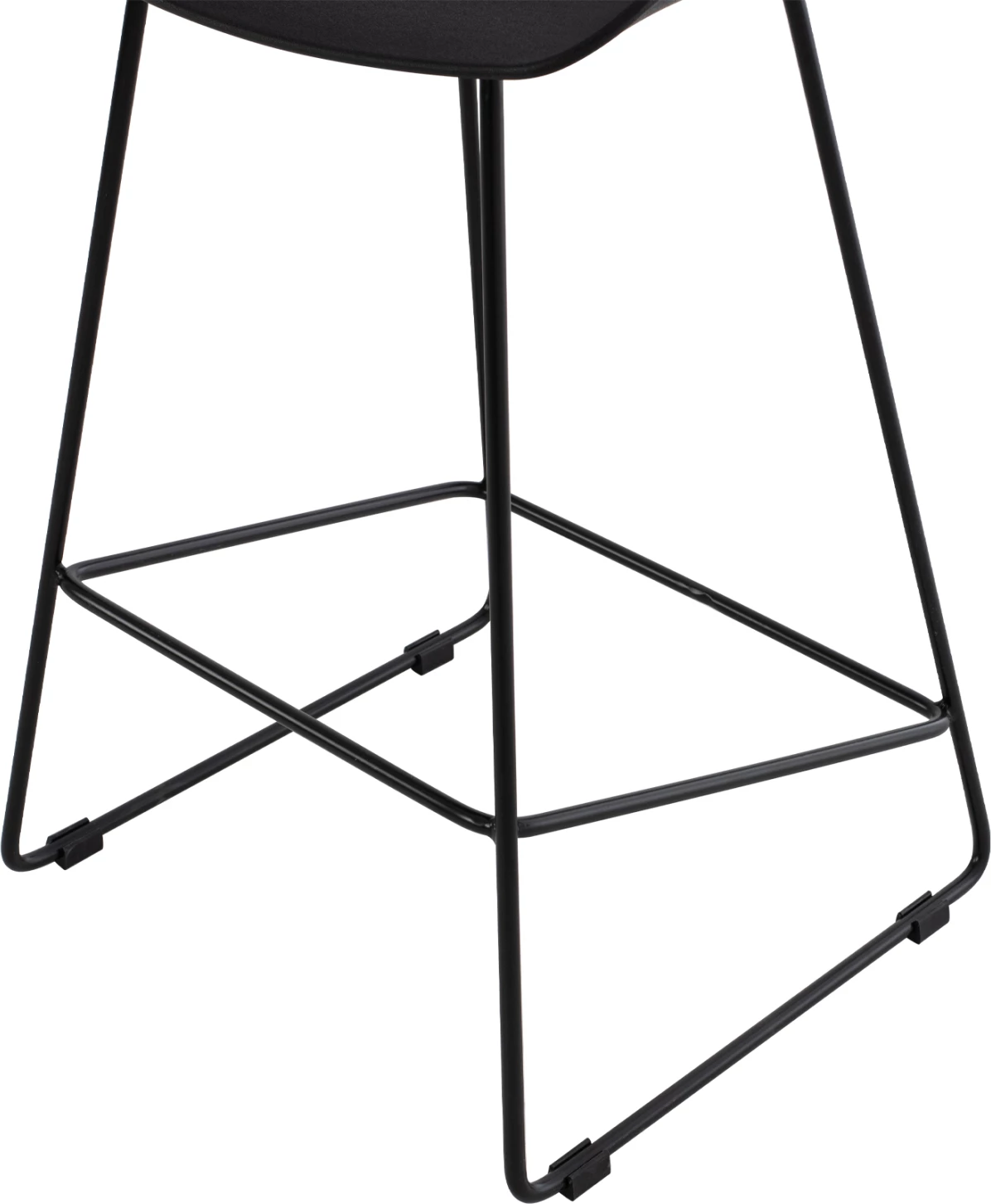 Karrige për bar, e zezë, mesatare, FH9299.02, 44x44x74cm, set 2 copë