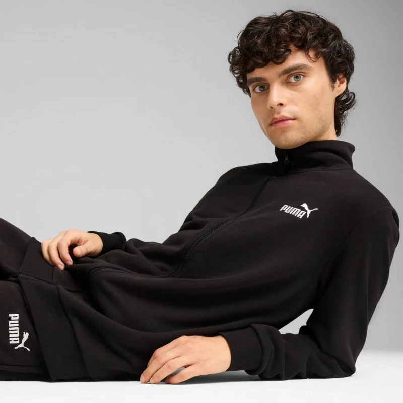 Trenerka meshkuj Puma ESS Sweat Suit 684848 01, e zezë