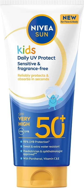 Balsam mbrojtës dielli për fëmijë Nivea Sun Kids Daily UV Protect Balm SPF50+, 100ml
