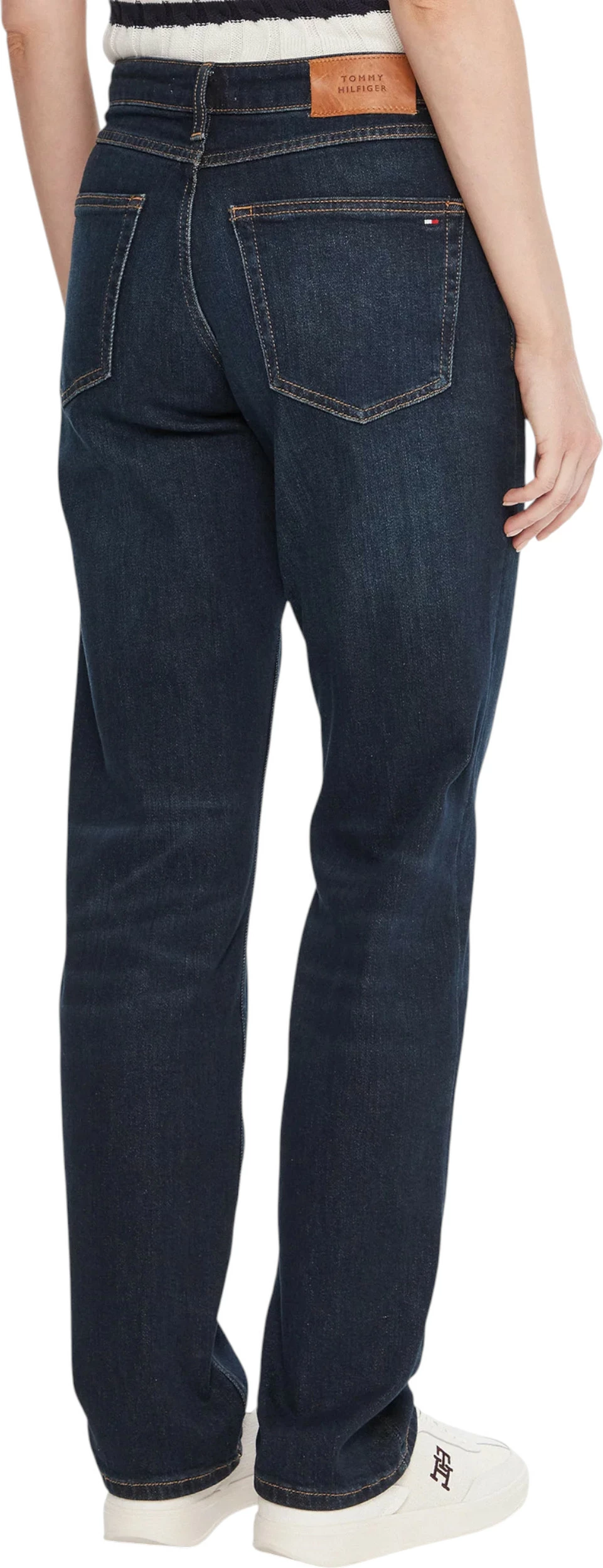 Xhinse për femra Tommy Hilfiger DNM Milo Classic STR WW0WW47487, denim i errët [Madhësia: W25 L30]
