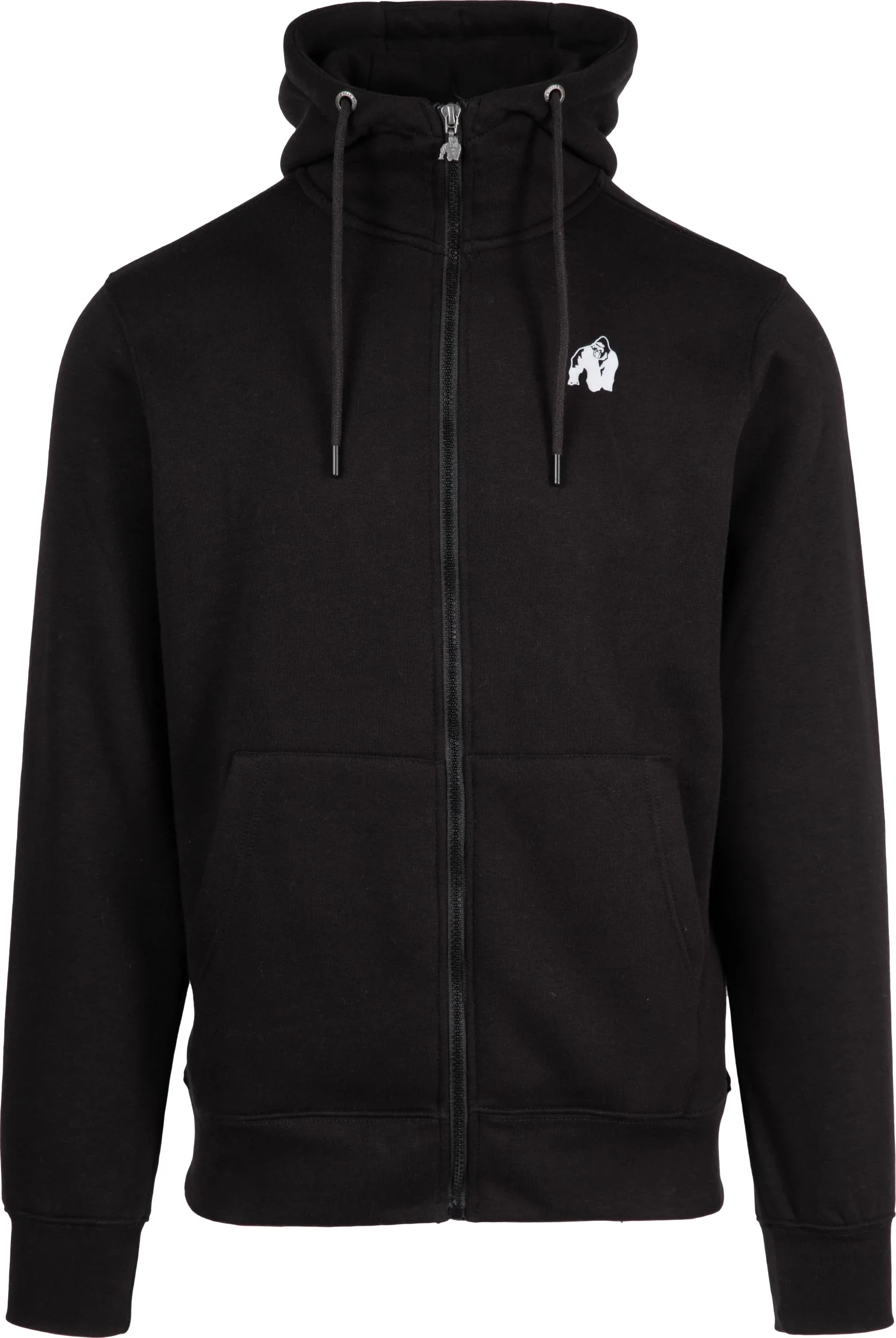 Kennewick Zipped Hoodie - Black [Madhësia: S]