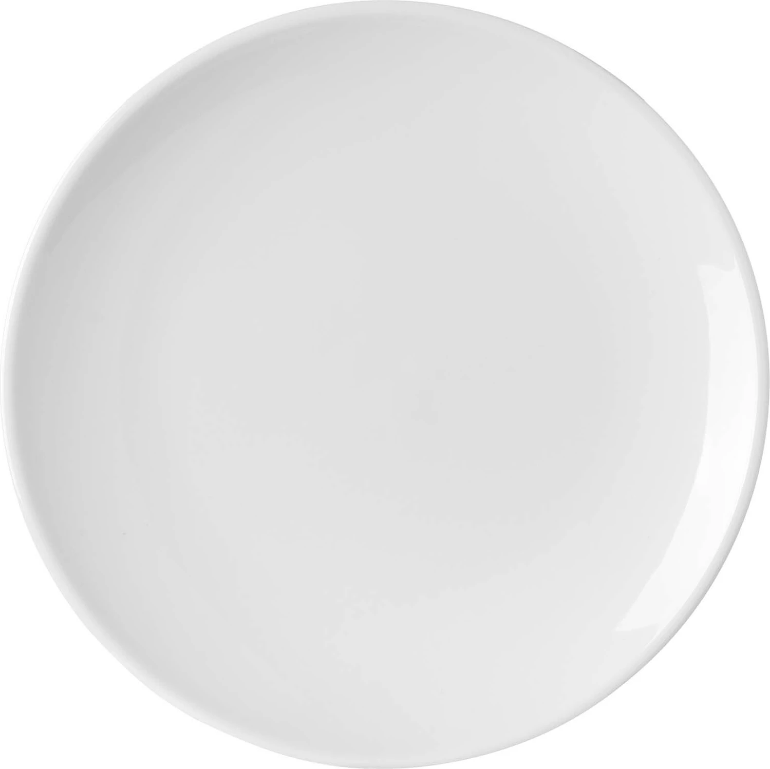 Pjatë e sheshtë Fine Dine Pure Bianco 200 mm, e bardhë, set 6 copë