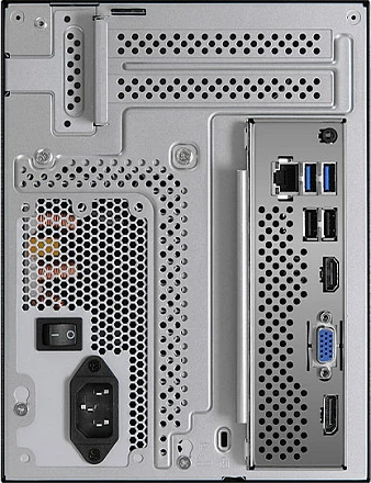 Mini-PC barebone ASRock DeskMeet X300, Socket AM4, 8L, i zi