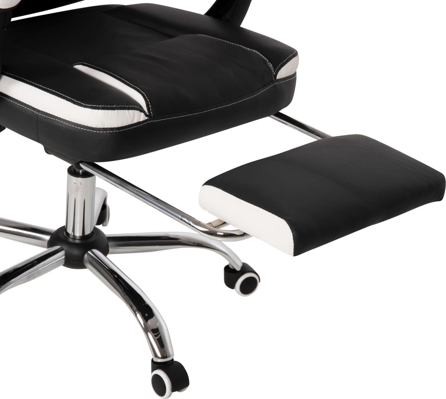 Karrige për zyre SEENA FH1190.02, e zezë/e bardhë