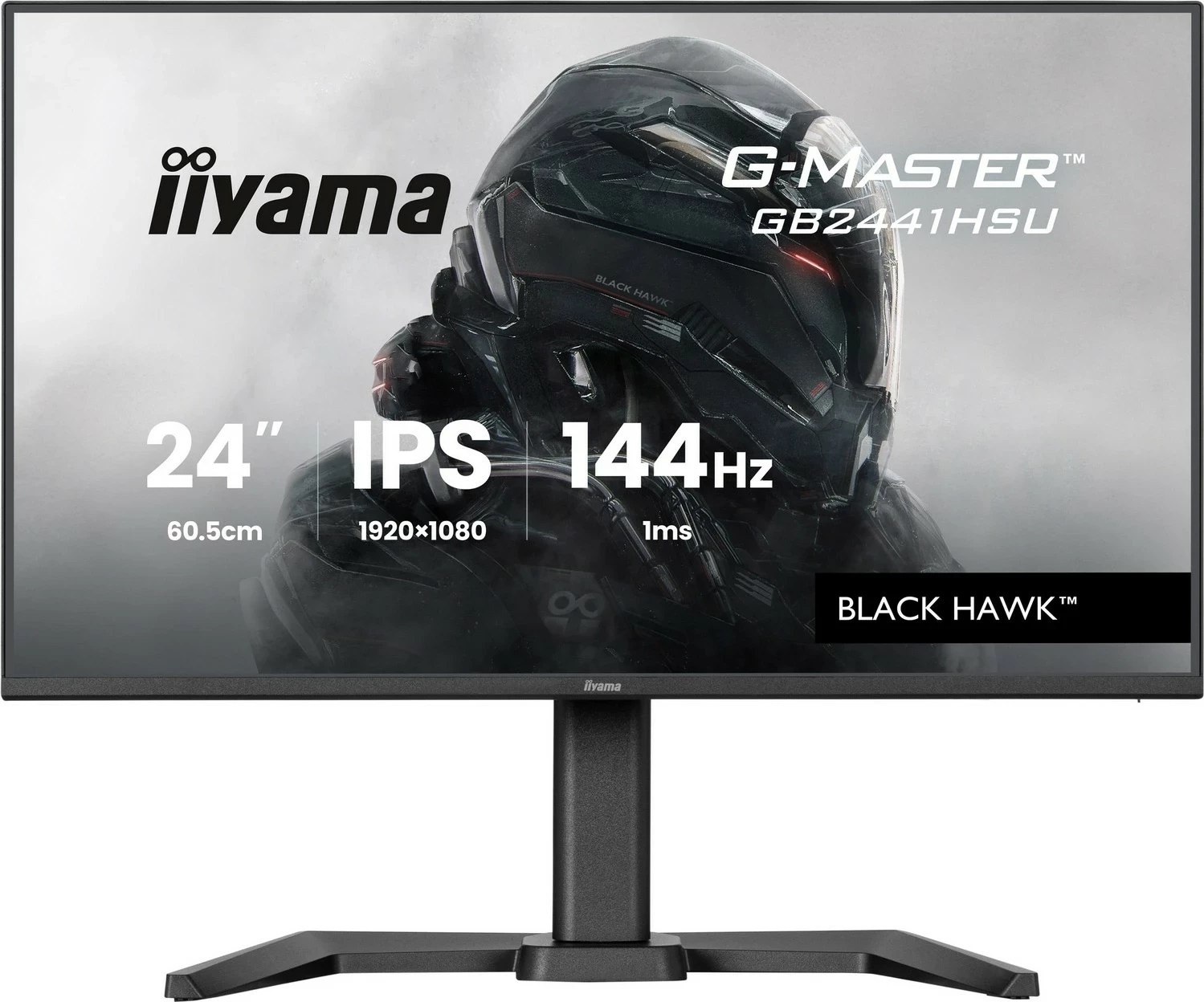 Monitor iiyama G-Master GB2441HSU-B1, 23.8 inch, Full HD, 144Hz, IPS, zi