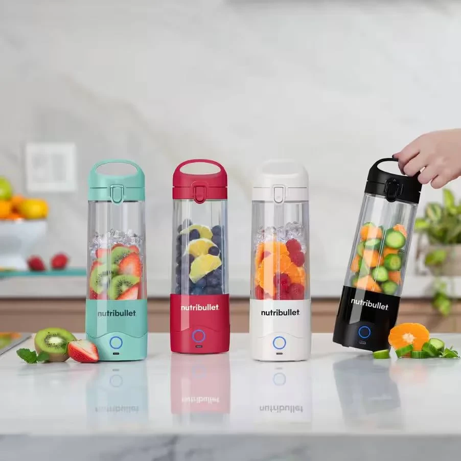 Blender portabël, NutriBullet, NBP003W, 2000mAh, 475ml, i bardhë