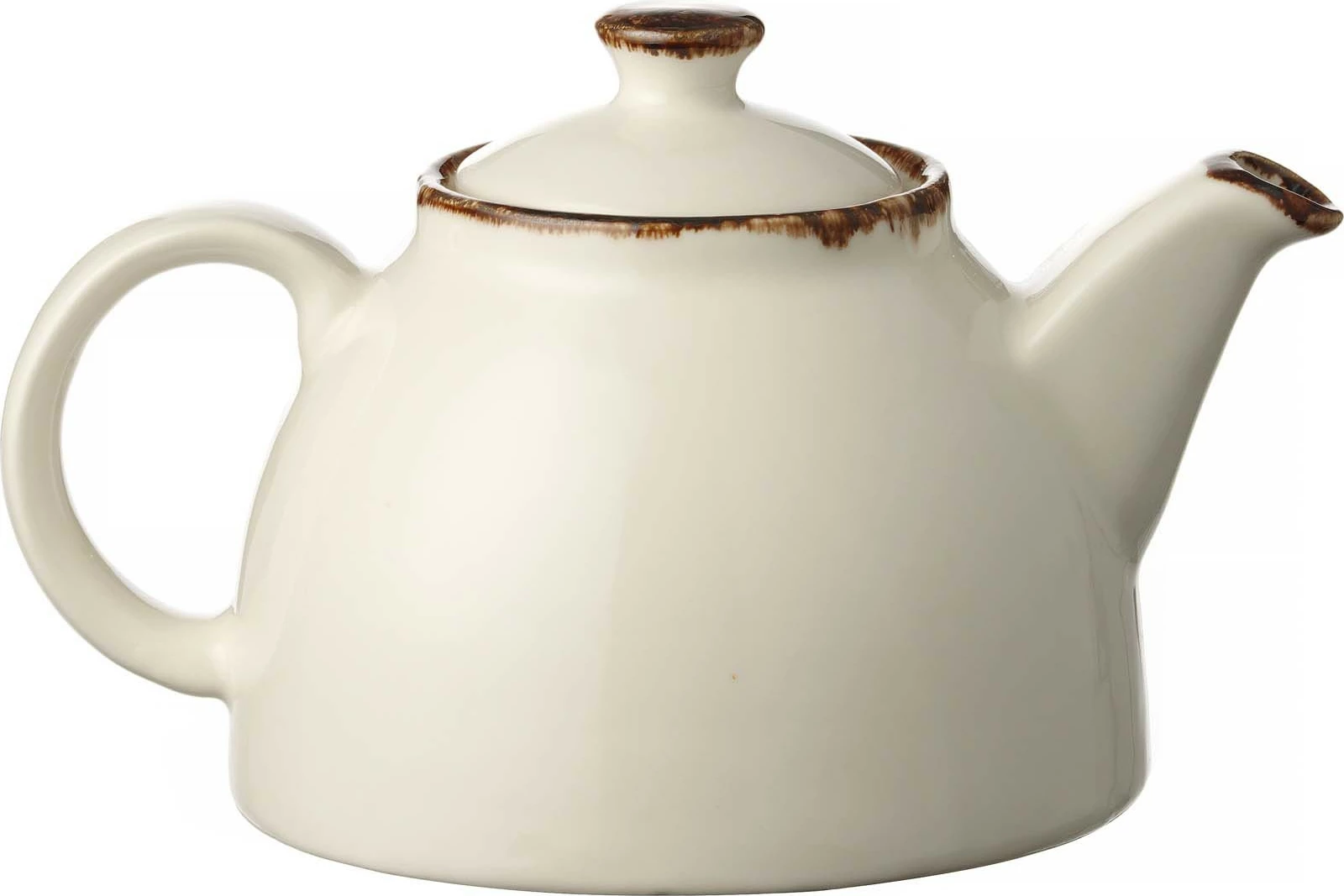 Çajnik Fine Dine Vanilla 500 ml, krem, set 4 copë