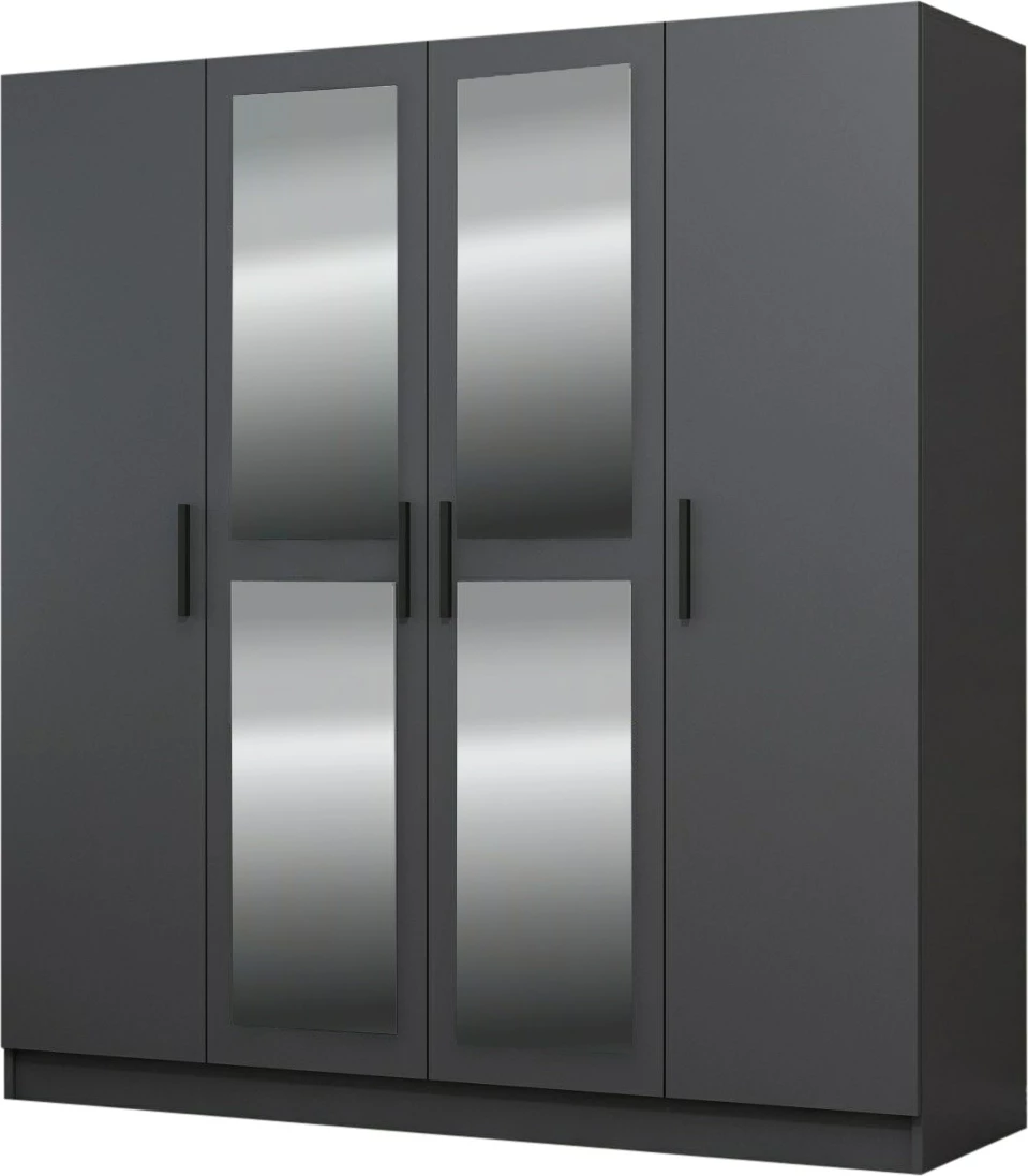 Dollap Skye Decor, ngjyrë antracit, Kale - 4984