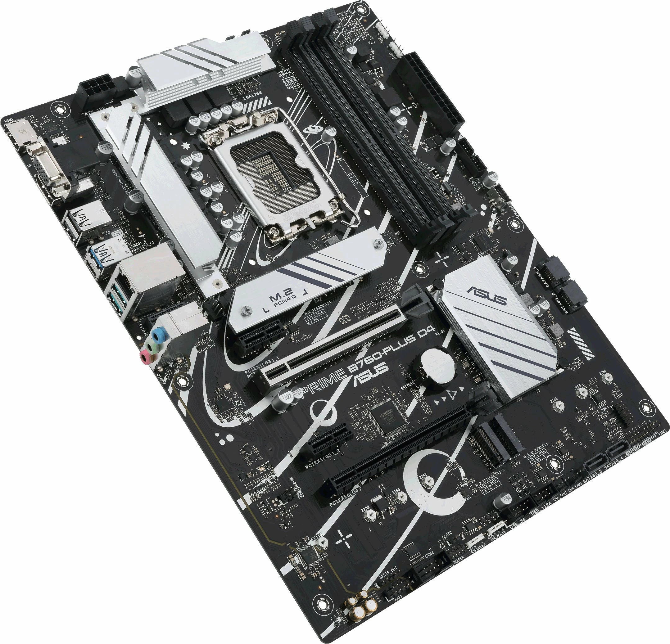 Pllakë amë Asus PRIME B760-PLUS D4 ATX DDR4 128GB