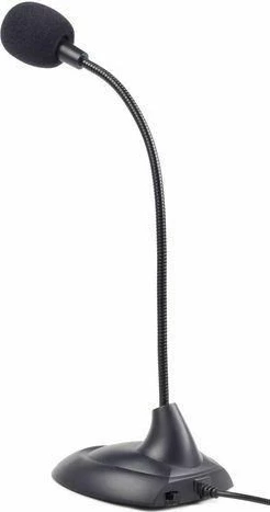 Mikrofon Gembird MIC-205, 3.5mm, omnidireksional, kabllo 2 m, i zi