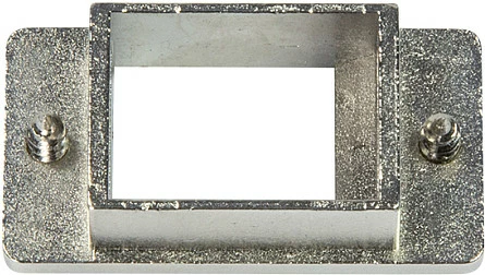 Mbajtës keystone LogiLink, bracket montimi për module keystone, metalik, argjendtë