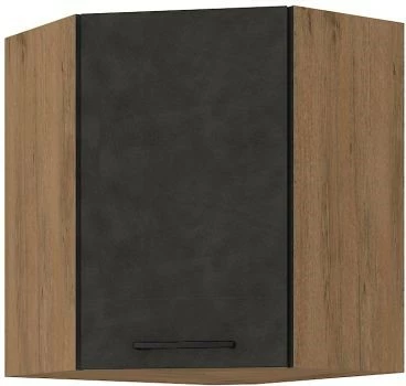 Dollap i sipërm i këndit për kuzhinë Vero Gray