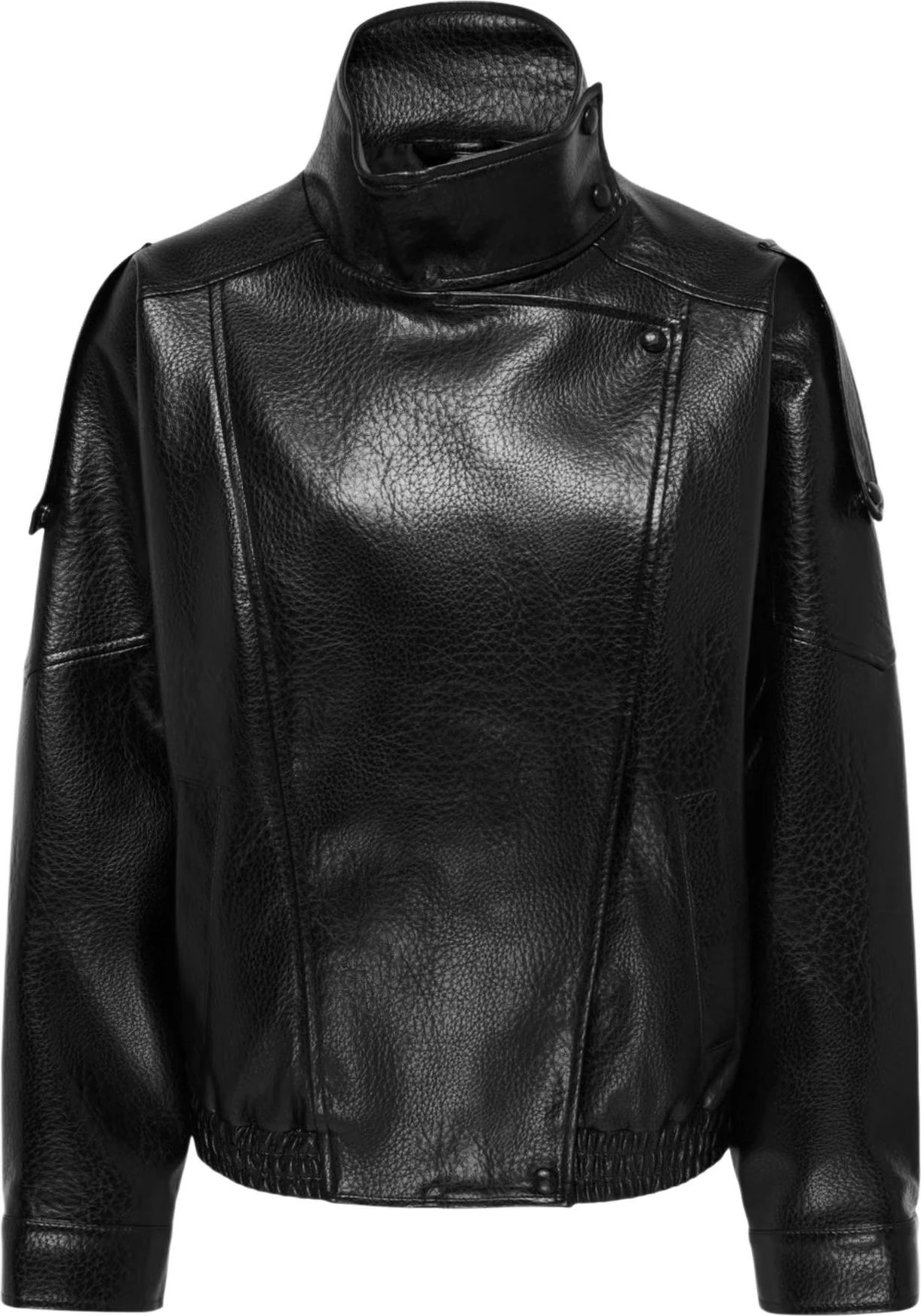 Jakne për femra Jacqueline de Yong Jdyraye PU Oversized Bomber Pnt 15382263, e zezë [Madhësia: M]