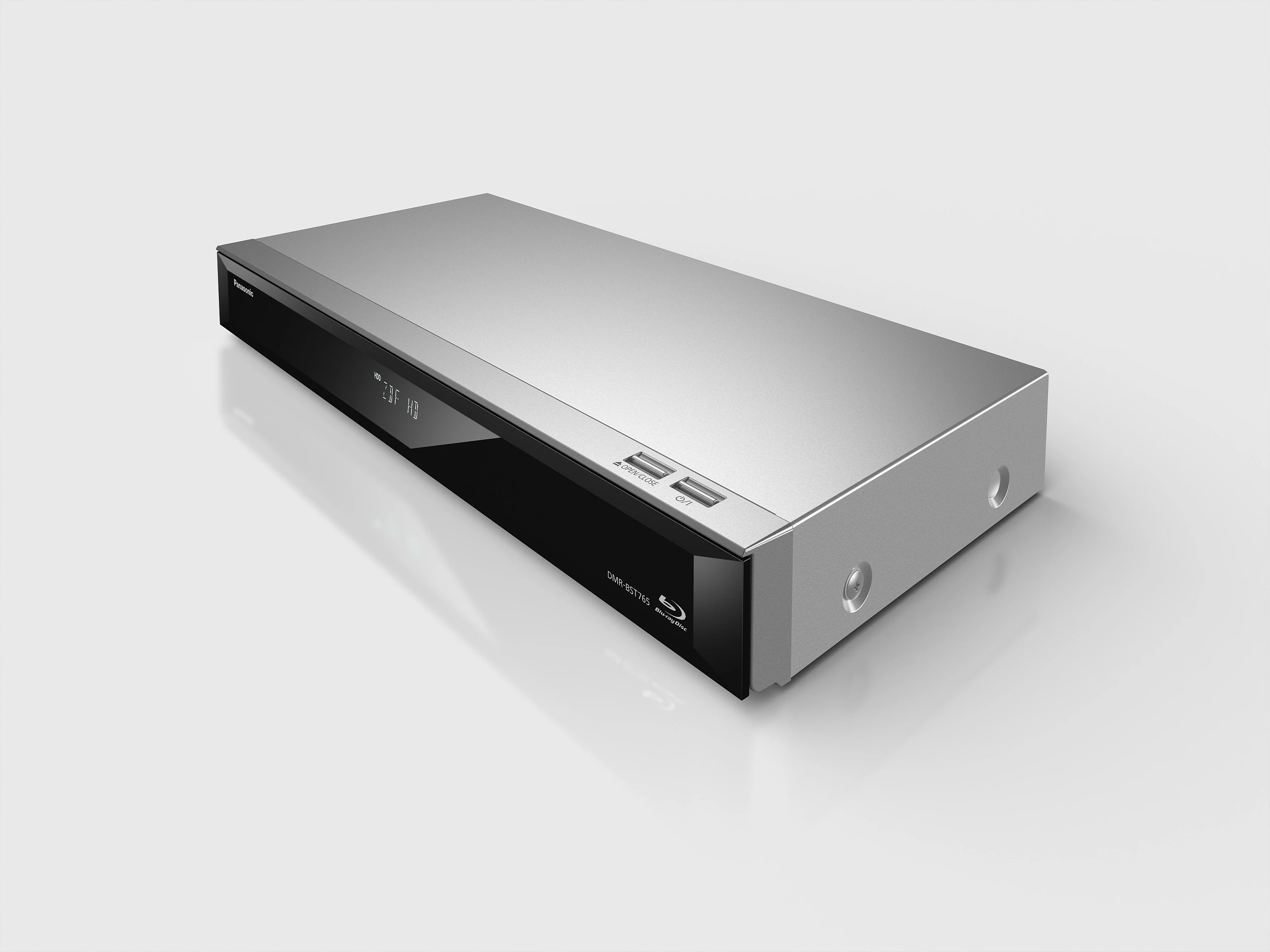 Blu-ray rekorder Panasonic DMR-BST765AG, HDD 500GB, 4K upscaling, Wi‑Fi, i bardhë