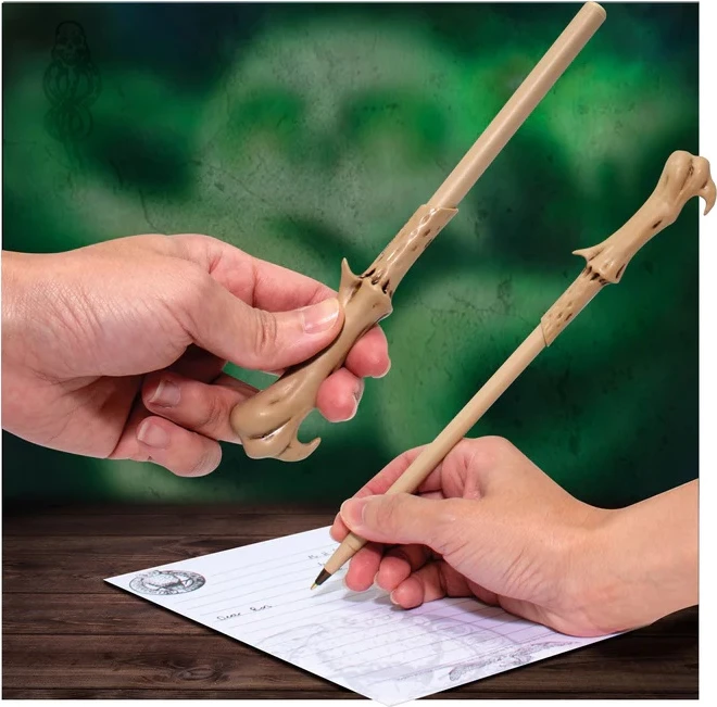 Stilolaps BLUE SKY Harry Potter Voldemort Wand, shkop magjik me stilolaps të fshehur, bezhë