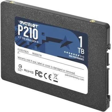 SSD Patriot P210, 1TB, 2.5", SATA III, Gri
