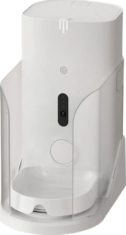 Dozator smart ushqimi për mace Catlink F02, Face Recognition, 3.5 L, tas qeramik, i bardhë