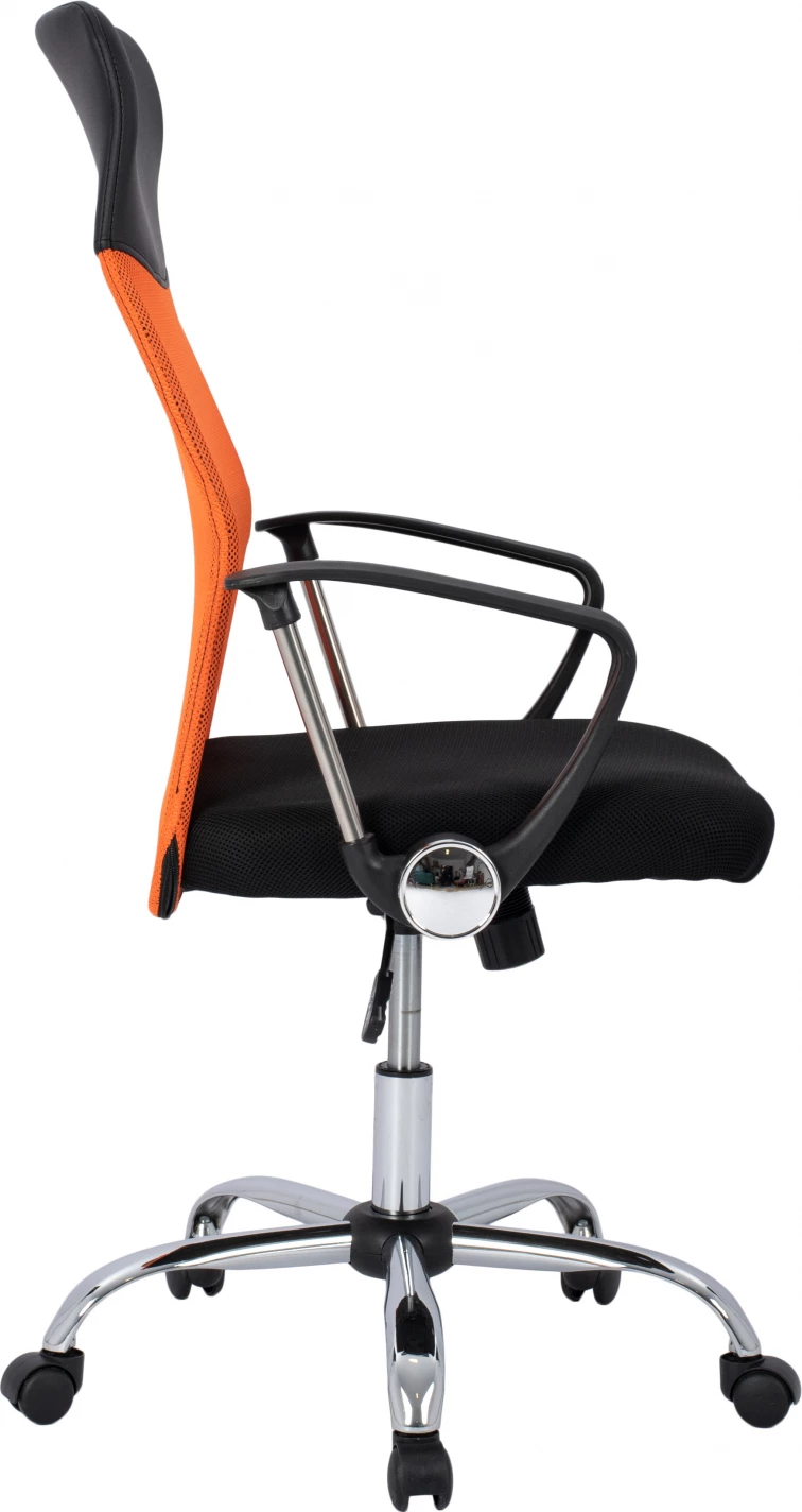 Karrige për zyre FH1000.02, e zezë/e portokalltë