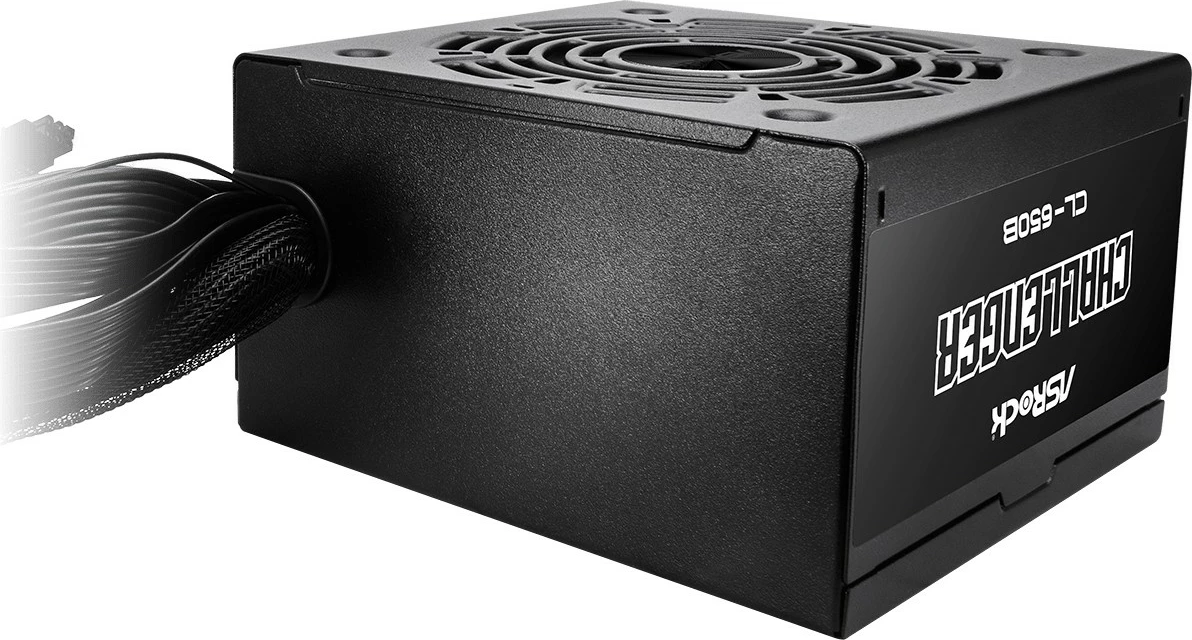 furnizues energjie kompjuteri ASRock CL-650B 650W 80 PLUS Bronze, 12 cm fan, jo-modular