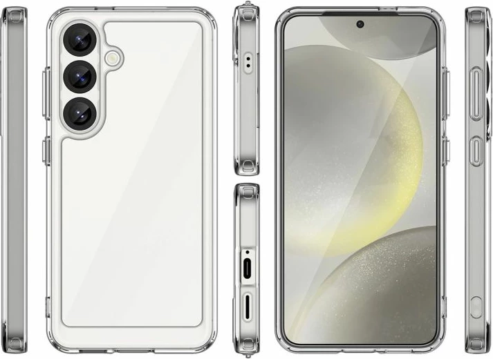 Kapak telefoni Hurtel Outer Space Case për Xiaomi Redmi Note 14 Pro+ 5G, transparent