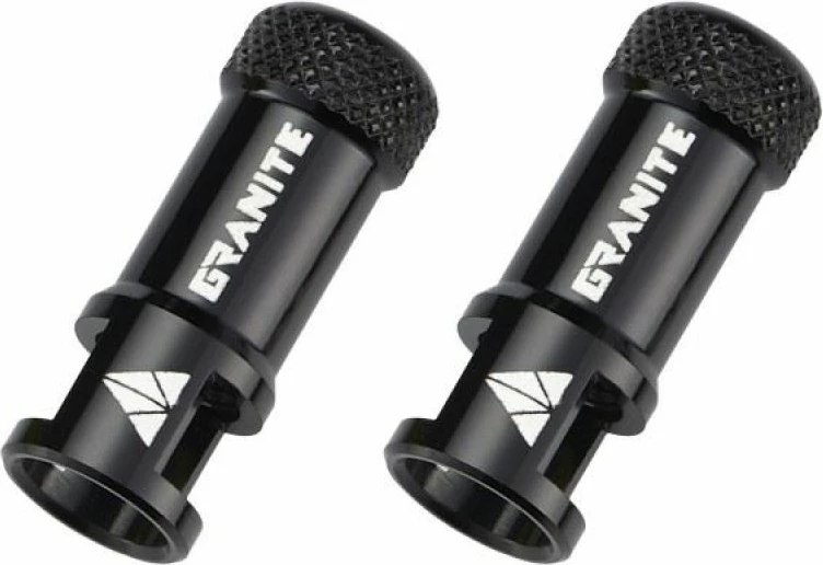 Kapakë valvulash për biçikletë Granite, të zeza