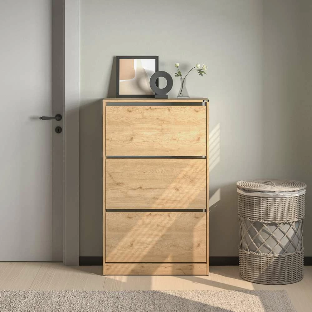 Dollap për këpucë Hanah Home, ngjyrë lisi, Flat