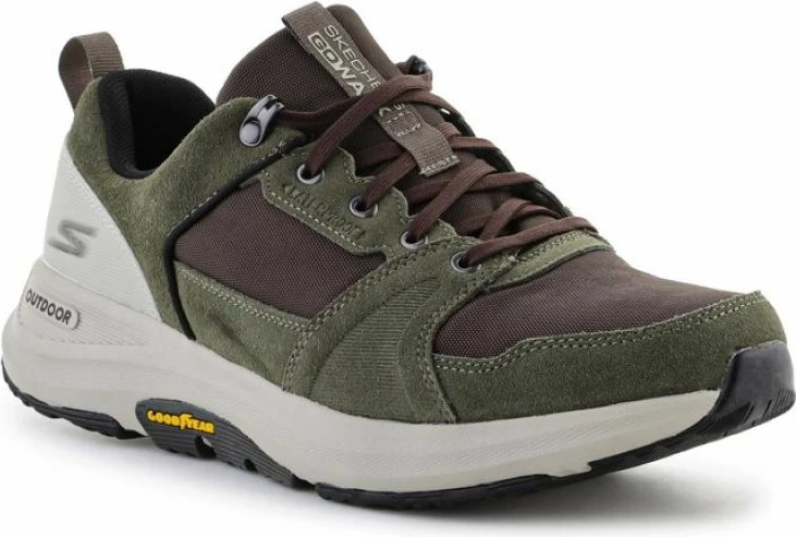 Atlete për meshkuj Skechers, ngjyrë kafe