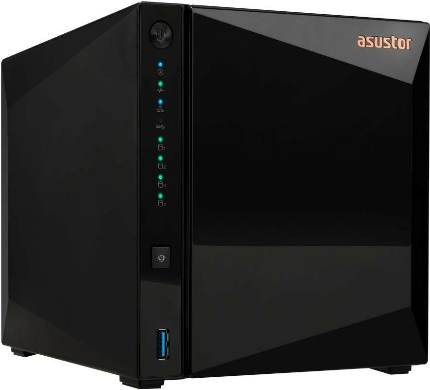 NAS Asustor AS3304TV2, 4 vende, 2GB RAM, Realtek RTD1619B
