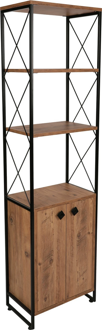 Raft librash industrial Hanah Home, ngjyrë pishë, Tervel