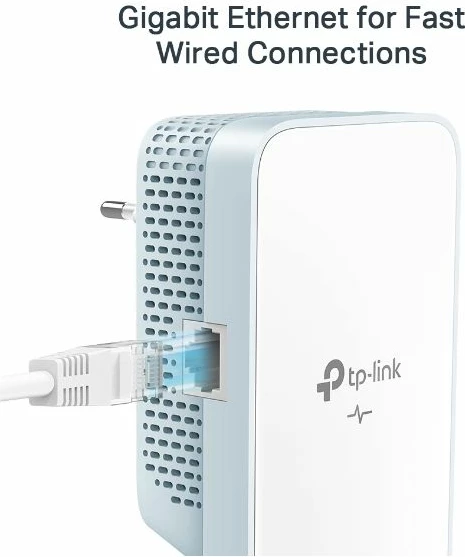 Kit adapter Powerline Wi‑Fi TP-LINK TL-WPA7517 AV1000 Gigabit AC750, i bardhë, 2 copë