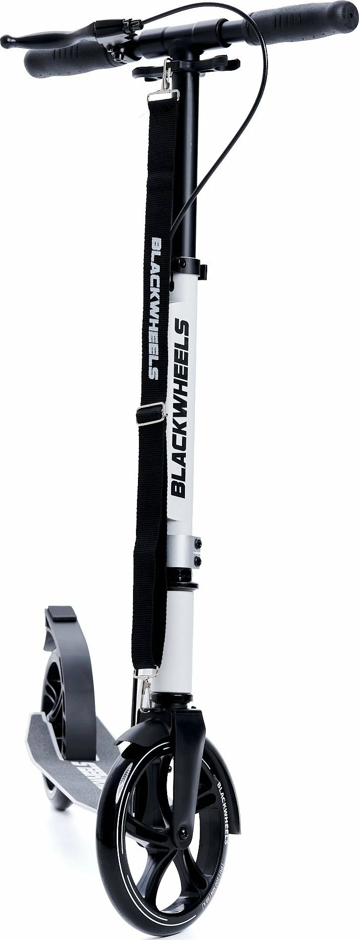 Skuter urban Blackwheels Orio, rrota 200 mm, ABEC-7, i palosshëm, max 100 kg, bardhë/zi