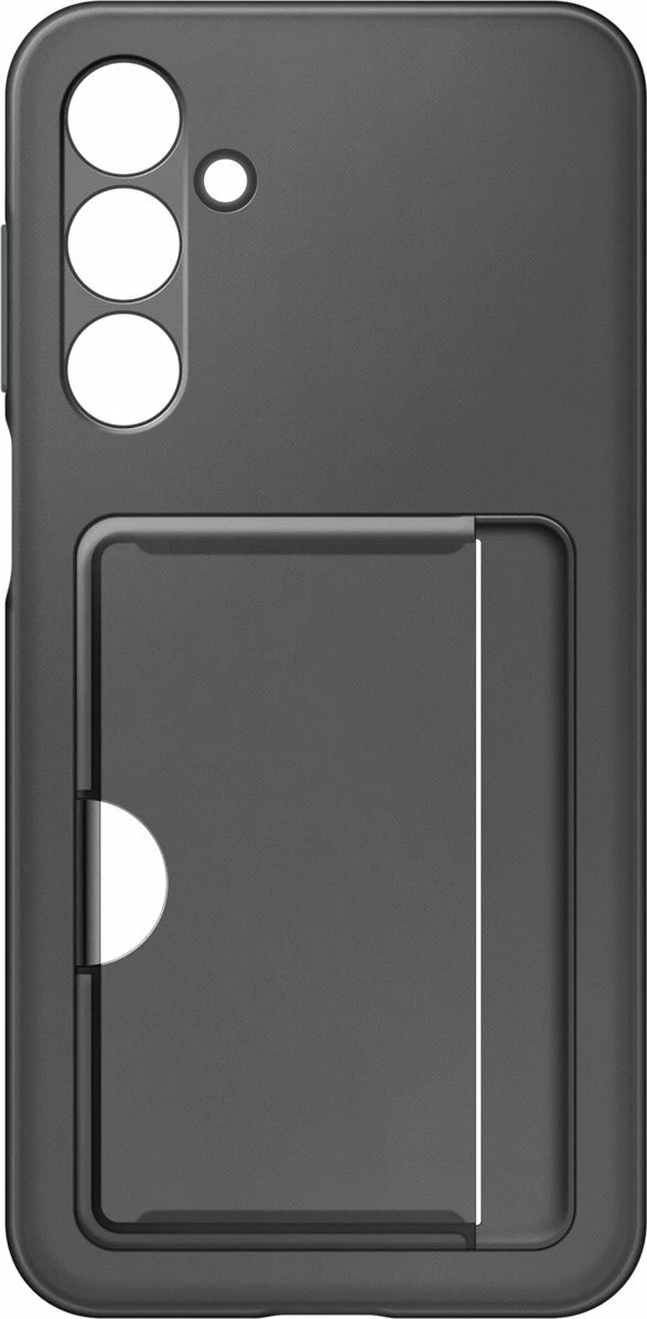 Mbështjellës Samsung Card Slot Case EF-OA166TBEGWW për Galaxy A16, xhep për karta, i zi