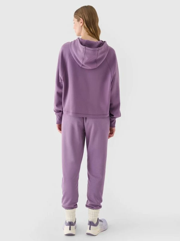 Pantallona sportive për femra 4F, gri