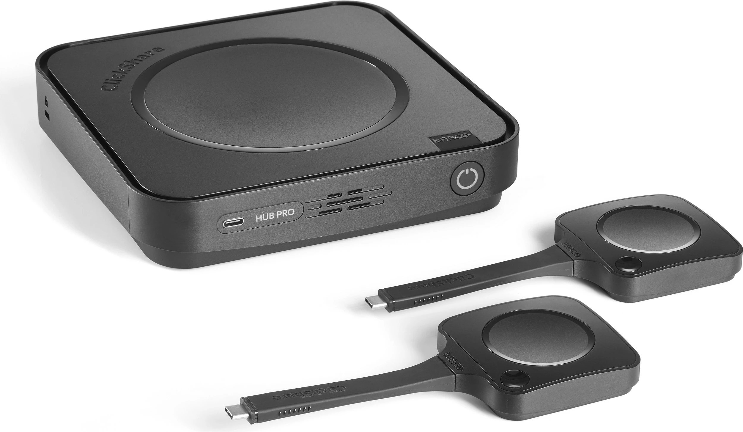 Sistem videokonference BARCO ClickShare Hub Pro, 5K Ultra HD, panel me prekje 10.1", Wi‑Fi/Bluetooth, 2x HDMI