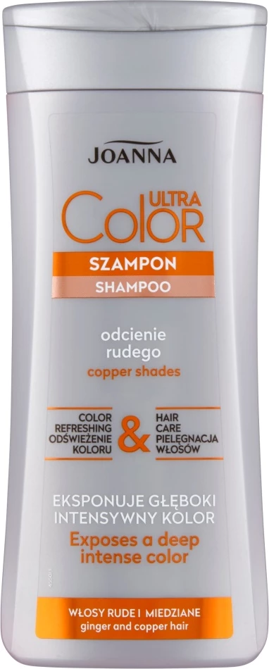 Shampon për femra Joanna Ultra Color për nuanca të kuqe, 200ml