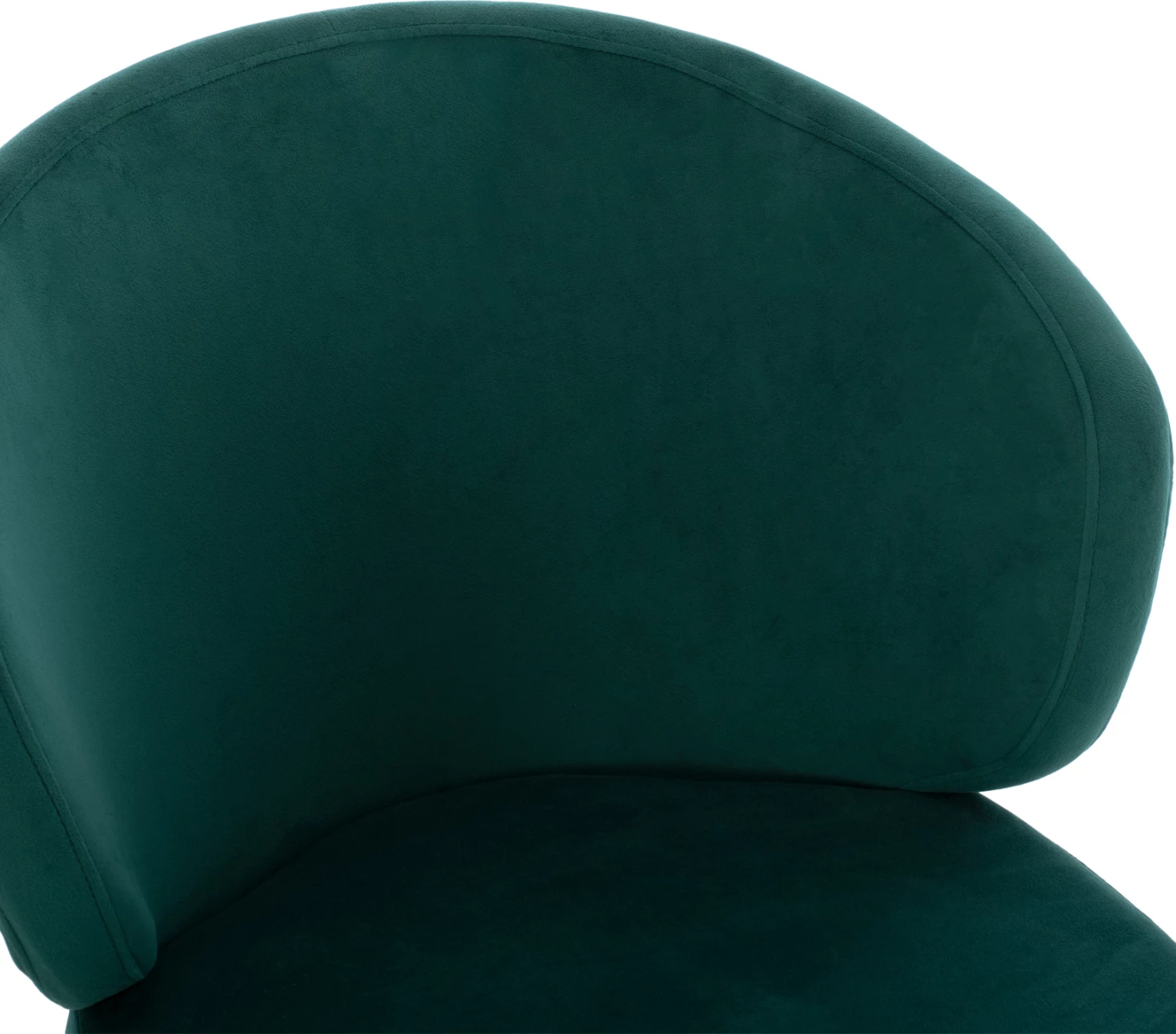 Karrige JIYA me kadife ngjyrë selvi & skelet metalik të zi FH8728.03 60x60x85, set prej 2 copë