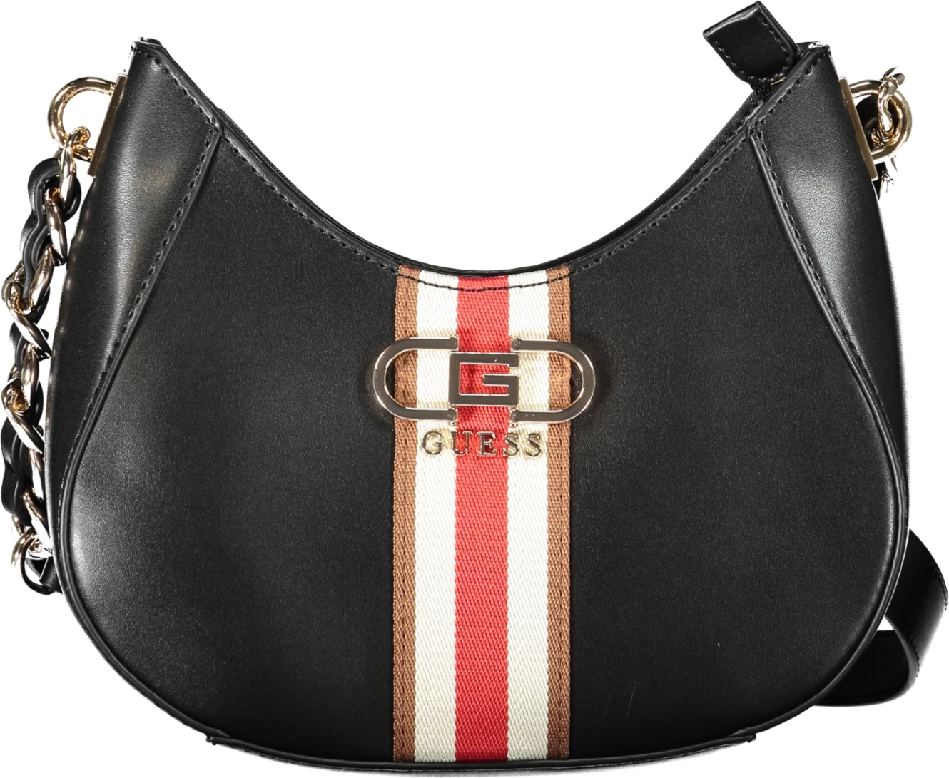 Çantë për femra GUESS JEANS Nelka, e zezë