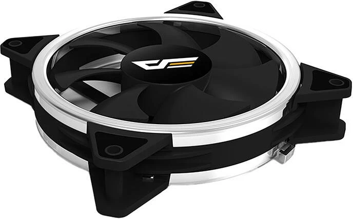 Set ventilatorësh kompjuteri Darkflash DR12 Pro 5in1, 120x120 mm, ARGB, zi