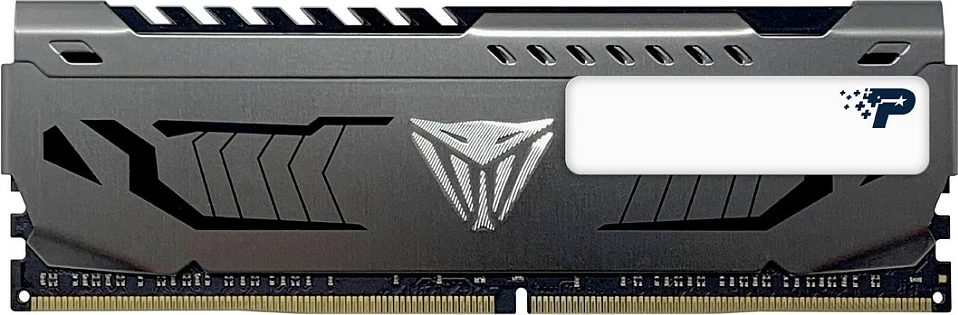 RAM Memorje Patriot Viper Steel PVS48G320C6, DDR4 8GB 3200MHz CL16, DIMM, e zezë
