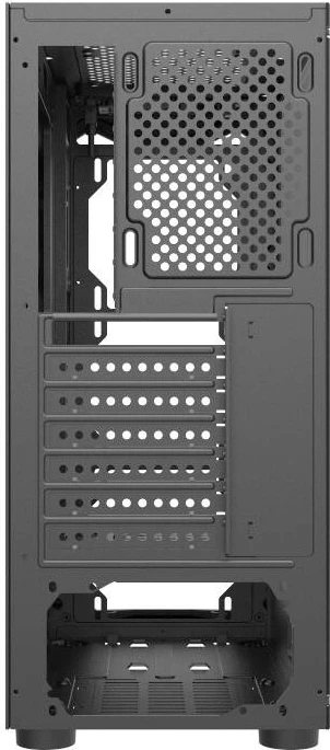 Kasë Darkflash Aquarius Acrylic, Middle Tower, ATX/M-ATX/ITX, e zezë