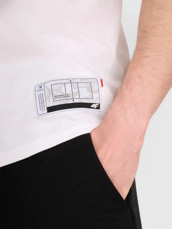 Maicë për meshkuj 4f, me print volejbolli