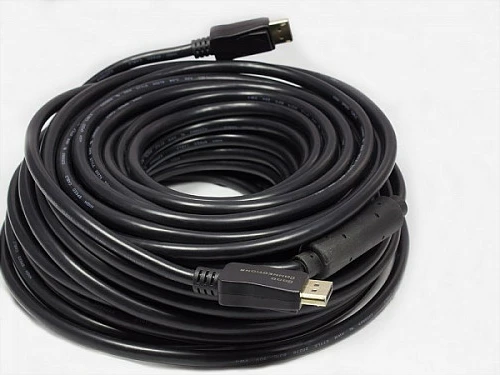 Kabllo DisplayPort GoodConnections 4810-200G, 20m, DP 1.2, 4K 60Hz, e zezë