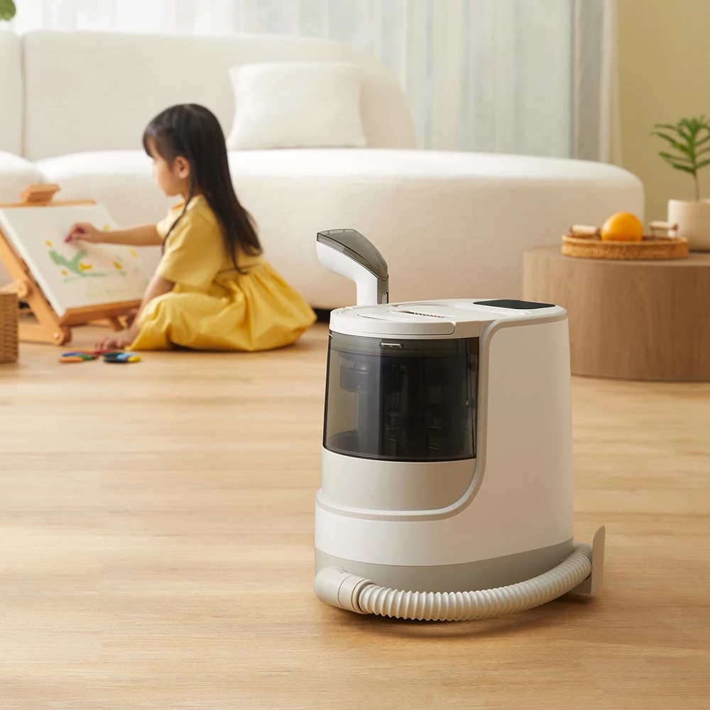 Pastrues i thellë me avull Bear SC3, 1700 W, 12 kPa, rezervuar 1.0 L/1.5 L, i bardhë